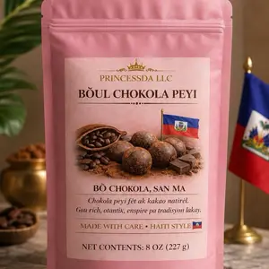 Natural Cacao Chocolate , Delicious Chokola Peyi,  boul chocolate