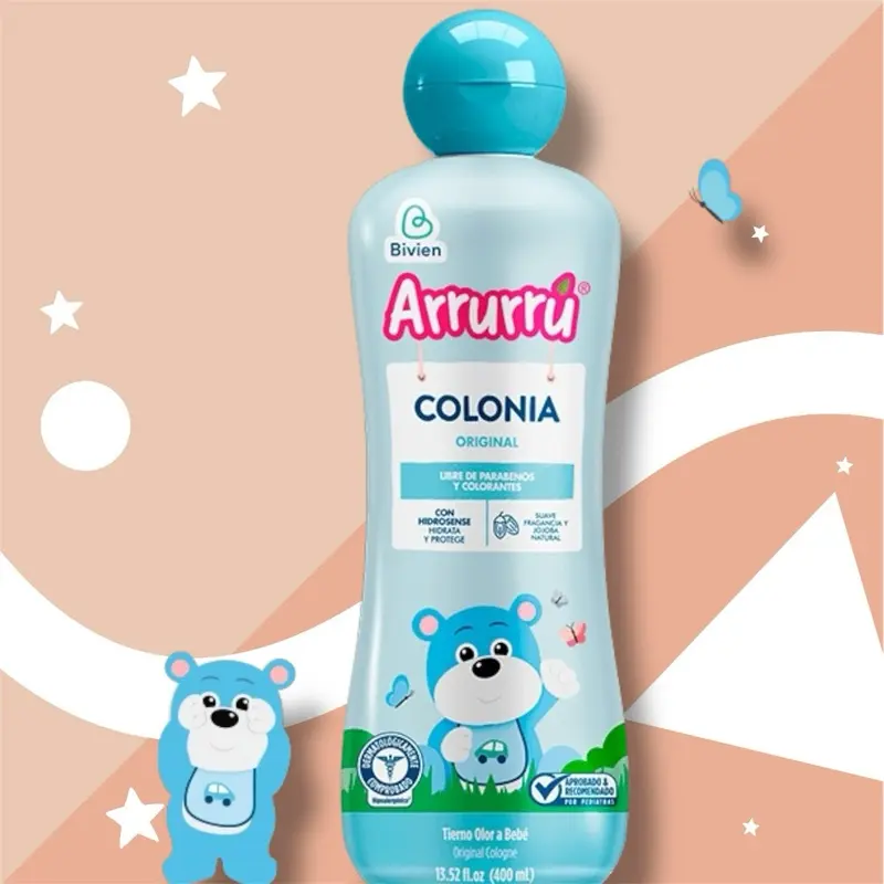 Arrurru Colonia Azul 1017ML Original Natural Formula   Libre  de Parabenos  & Colorantes fragancias naturales