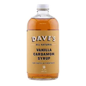 Cardamom Vanilla Syrup for Coffee, Lattes & Cocktails
