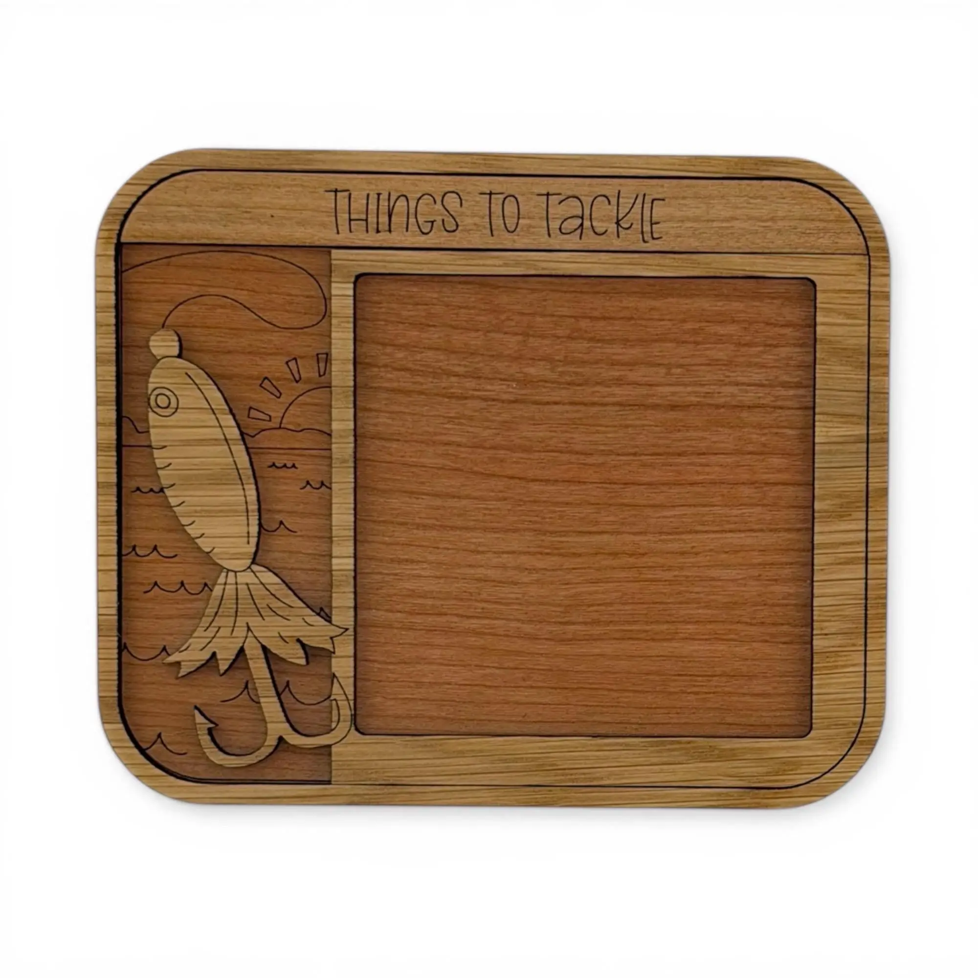 Fishing Themed Note Pad Holder