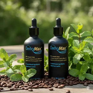 2 Pack: DeoxyMax Premium Scalp Serum. Regrow your hair in as little as 6 weeks! Energizing Caffeine, Refreshing Peppermint Oil, and 5% deoxyribose.