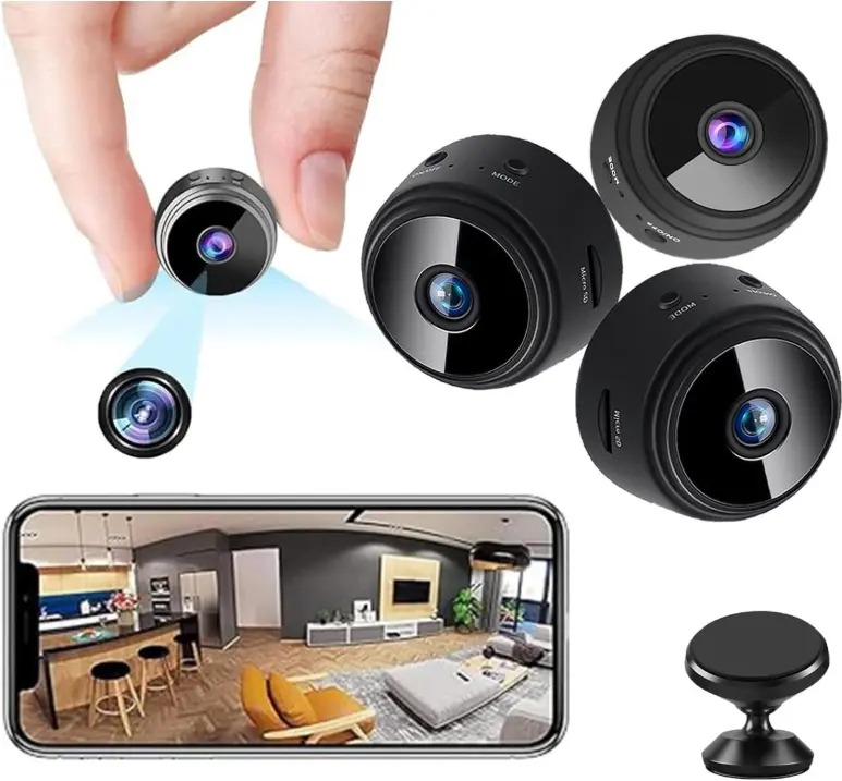 【Included gifts】1080P HD Wireless Smart Security Camera, USB Rechargeable, Night Vision, Remote Monitoring, Indoor Outdoor Home Security Cam