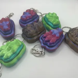 Dragon Paw Clicker Clicky Keychain ASMR ADHD Noise Click