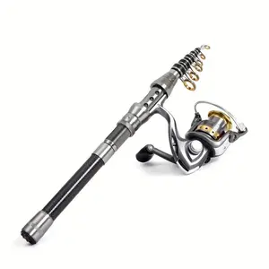 Carbon Telescopic Fishing Rod - Durable, Saltwater Resistant, Ideal for Travel Adventures/J7