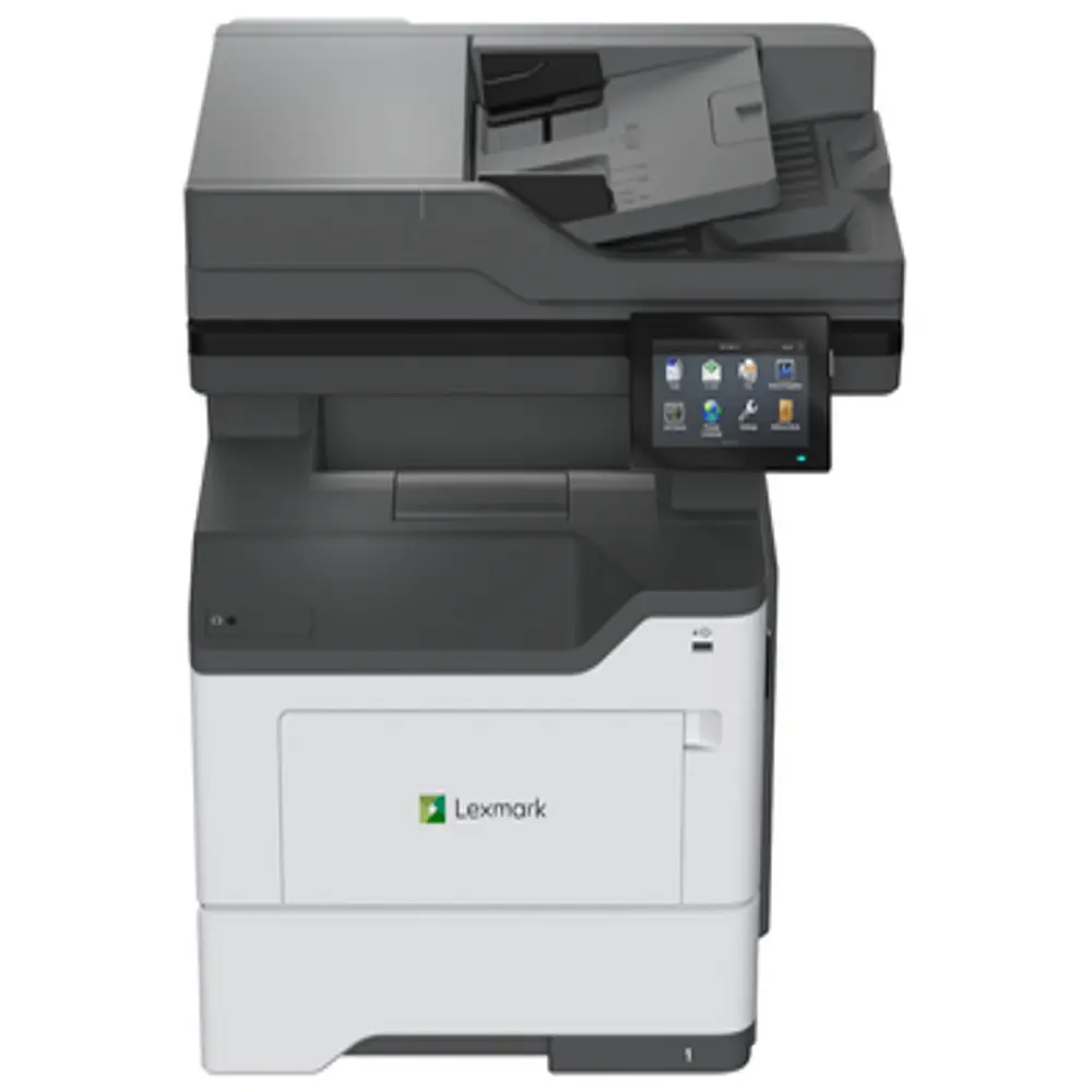 Lexmark 38S0820 MX532adwe Multifunction Monochrome Laser Printer, White and Grey