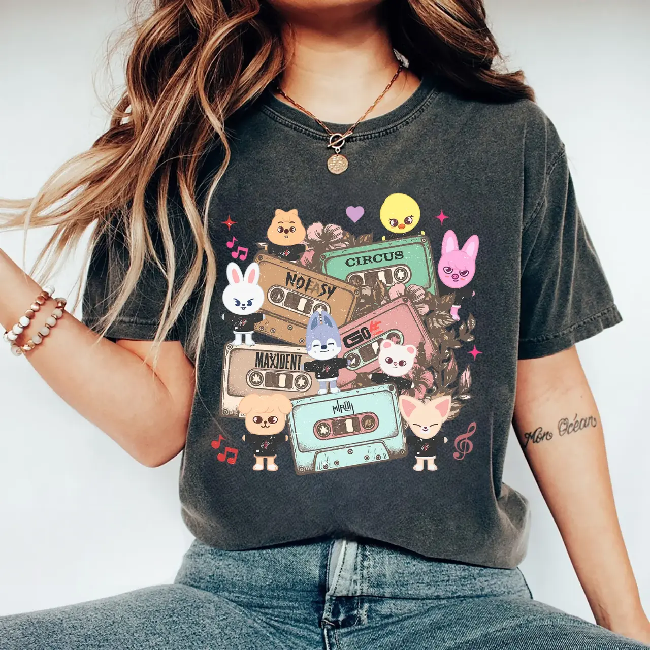 Skzoo Shirt, SKZOO Chibi Characters Shirt, Music Lover Gift, Bang