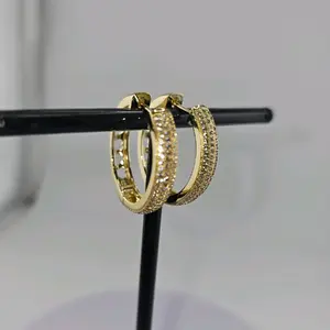 14K Goldplated Hoops - Fashionccessory for Women.