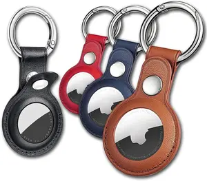 liberty Leather Airtag key chain I Holder for air tag I 4 Pack airtag Case