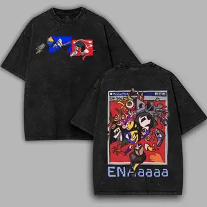 Dream BBQ Ena Horror Game T-Shirt, Unisex Soft Cotton Crewneck, Vintage Gamer Tee, Casual Menswear Gift for Game Fans 3