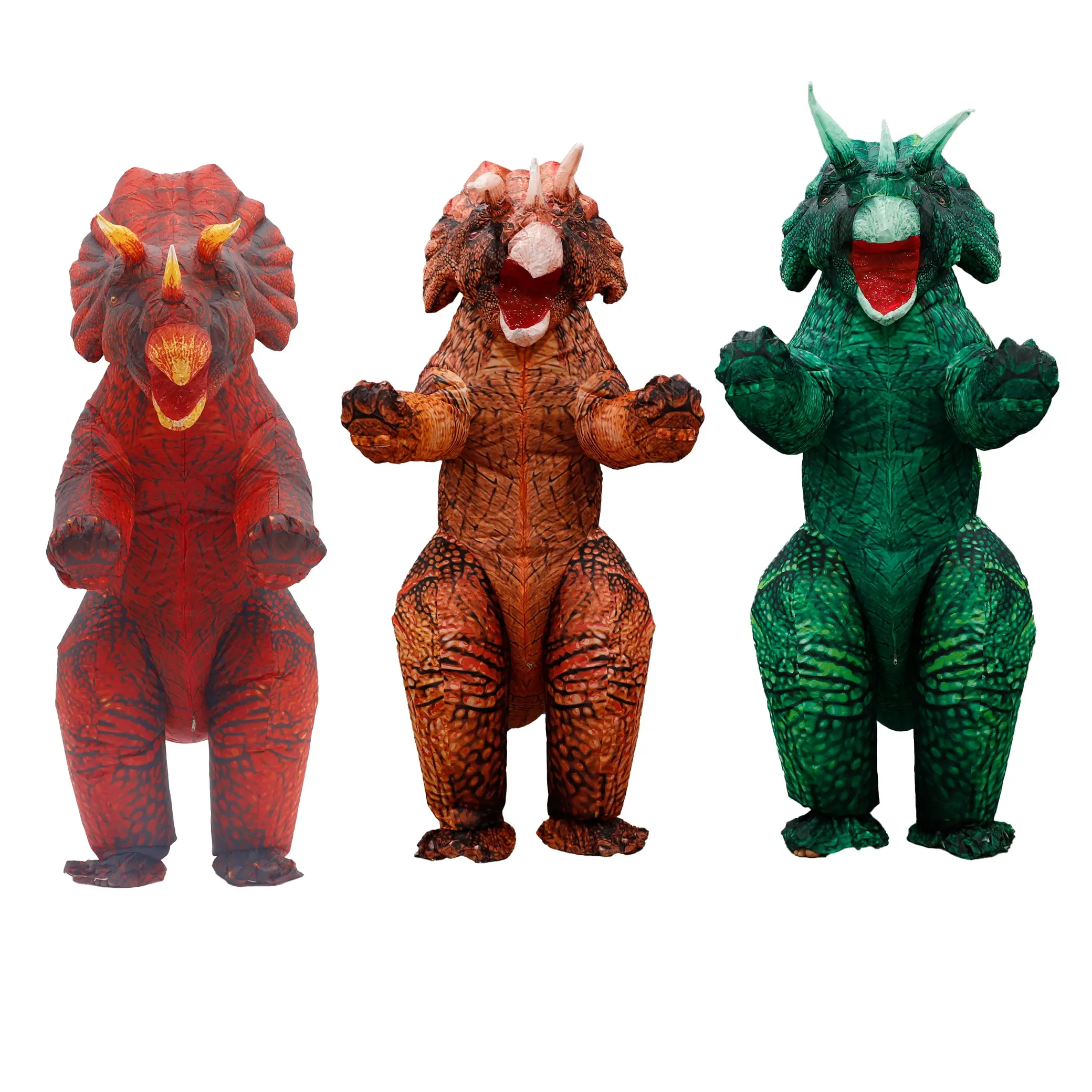 Adult Triceratops Costume, Adult Dinosaur, Inflatable Dinosaur Clothing, Party Apparel, Dinosaur Costumes