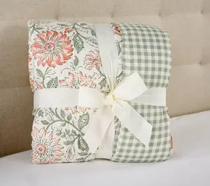 Home Reflections Garden Party Quilt & Sham Set - Queen Home Reflections Garden Party Quilt & Sham Set - Queen