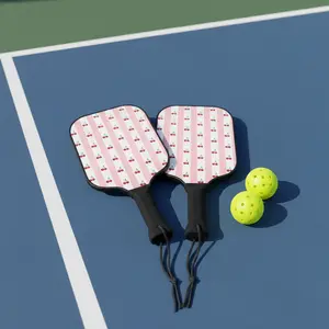 Cherry-Themed Pickleball Paddle Set