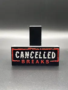 2024 Cancelled Breaks Card Stand *Limited