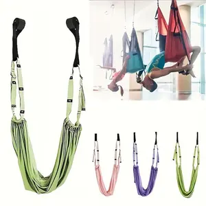 Yoga Stretching Rope - Premium Elastic Fitness Training Band for Home Gym Use, Improves Flexibility, Strengthens Muscles, and Enhances Posture