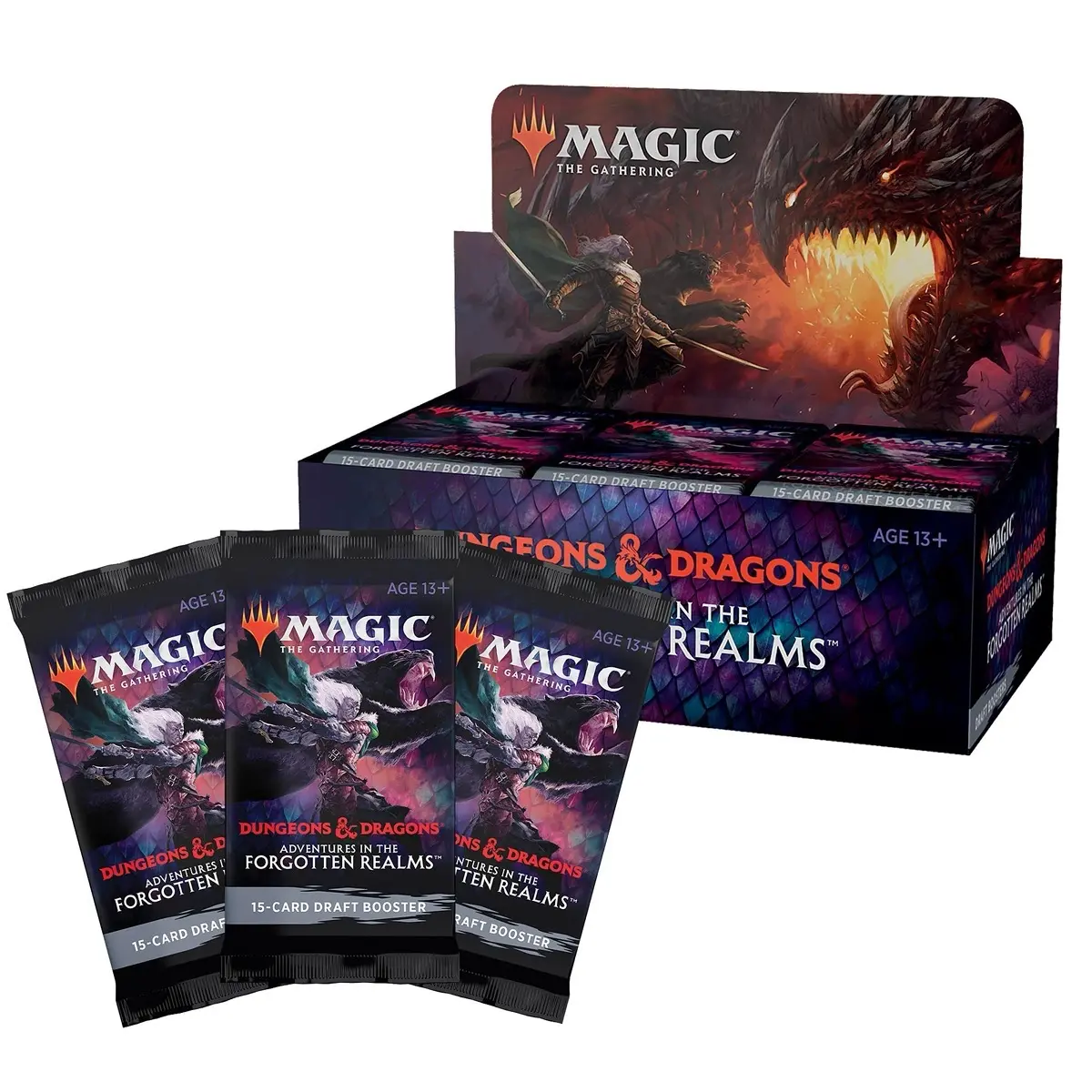 Magic: The Gathering - D&D Adventures in the Forgotten Realms Draft Booster Box - TikTok Shop Magic: The Gathering - D&D Adventures in the Forgotten Realms Draft Booster Box - TikTok Shop