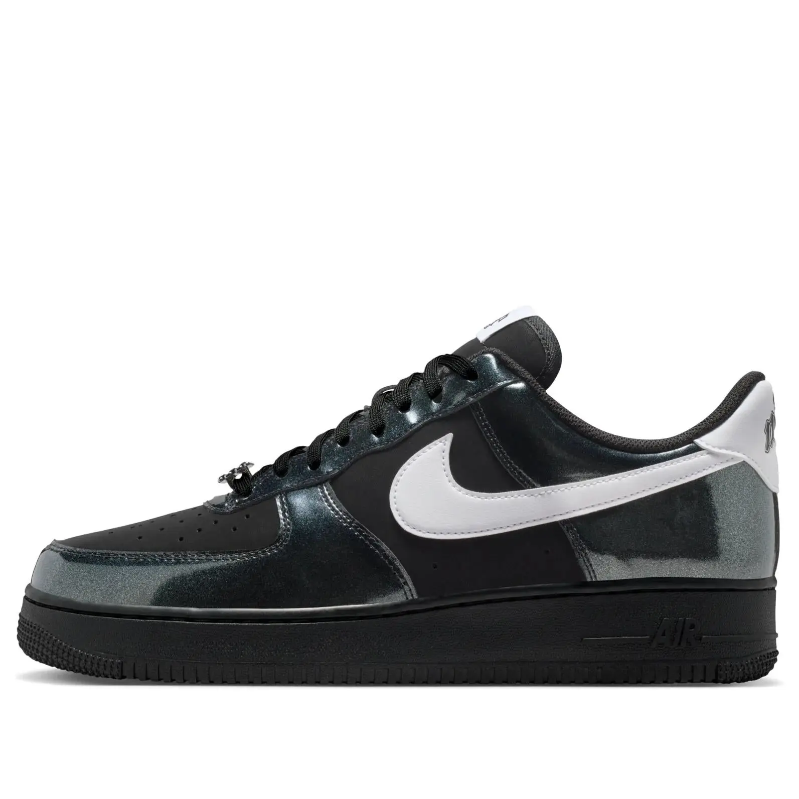 Nike Air Force 1 Low '07 LV8 Glam Rock Black White Men's IB6843-001 New Sneakers