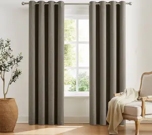 Sun Barrier Snap In Blackout Liner 52x63 Grommet Panel Pair