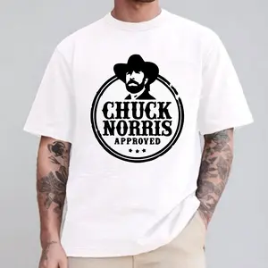 Chuck Norris Approved T-Shirt, Martial Artist Gift, Karate Movie Fan Top