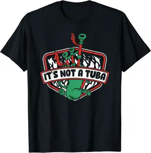 It's Not A Tuba Great Highland Bagpipe Lessons Bagpiper T-Shirt - Judefernan Shop 74B0CL81KZW9