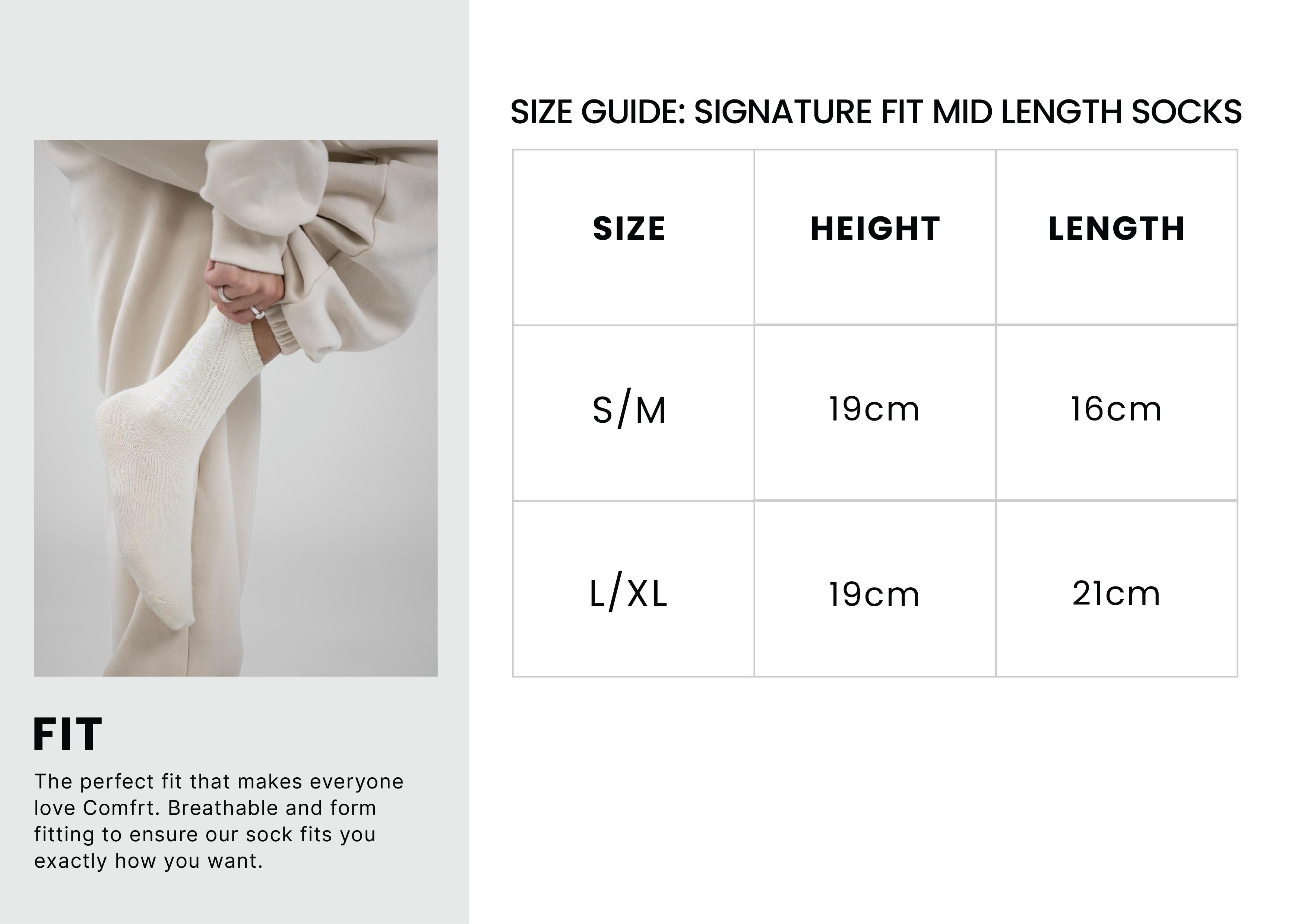 Comfrt | Mid-Length Cozy Socks | Unisex