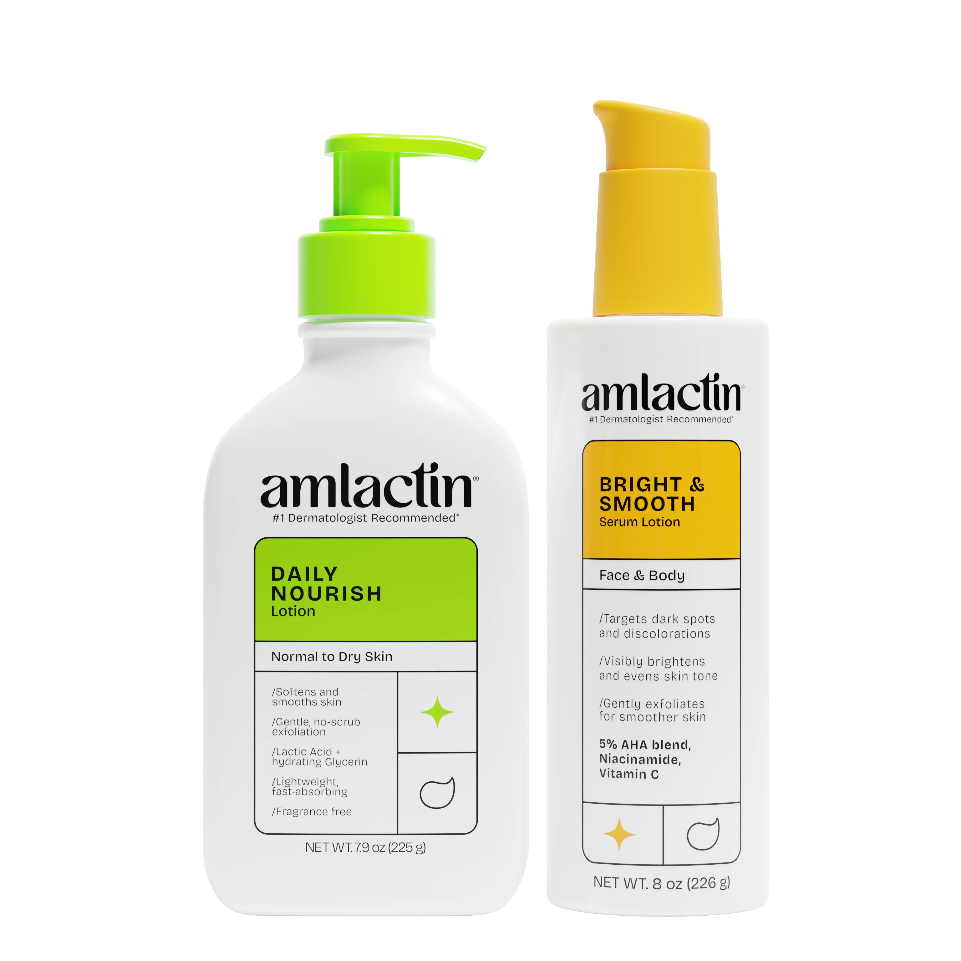 Amlactin Daily Nourish+Bright and Smooth Serum Amlactin Daily Nourish+Bright and Smooth Serum
