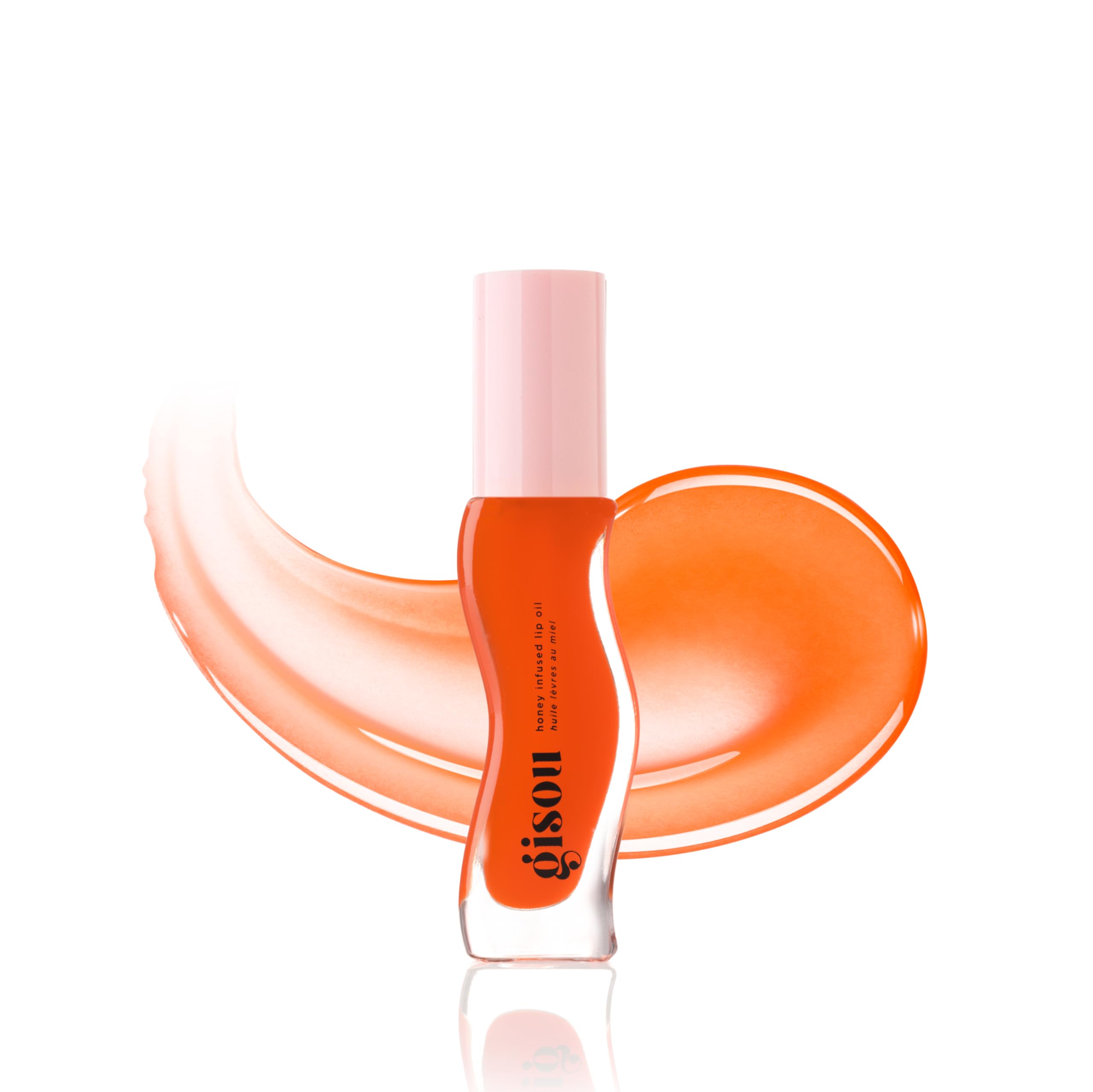 Gisou Infused Lip Oil – Hydrating & Glossy Lip Oil with Jojoba Seed Oil, Non-Sticky Shine, Contain Fresh Honey, Watermelon Sugar, Strawberry Sorbet, Mango Passion Punch, 0.27 Fl Oz