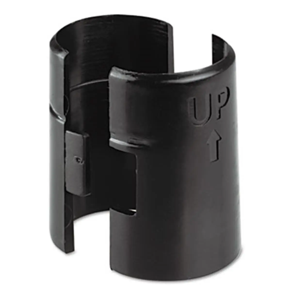 212 MAIN Alera SW59SLBL Durable Plastic Shelf Locking Clips - Black, Pack of 4, Secure Hold for Large Appliance Wire Shelving Racks