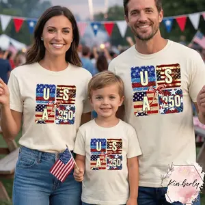 Usa 250Th Anniversary Shirt, Family Shirt, Independence Day Shirt, Usa Flag Tee 4Th Of July Shirt Patriotic Gift