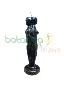 Velas Figura Espalda Contra Espalda / Separación Negra