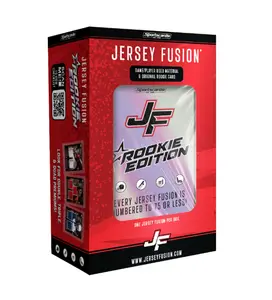 Jersey Fusion Multi Sport Rookie Edition Trading Card Box - Collec Setstible Card Game with Assorted Card