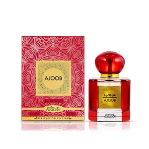 Nabeel AJOOB Unisex EDP Perfume - 3.4oz(100ml) Fruity-Floral Musk Blend, Fresh Daily Use Fragrance with Peach Rose Notes