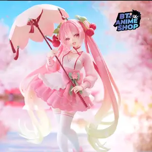 Hatsune Miku - Sakura Miku AMP+Figure (Sakura Dress ver.) Collectible Anime Figure