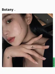 Long Lasting Semi-Permanent Tattoo Stickers 5 sheets, Temporary Tattoo, Fashion, Waterproof, last 1-2 Weeks