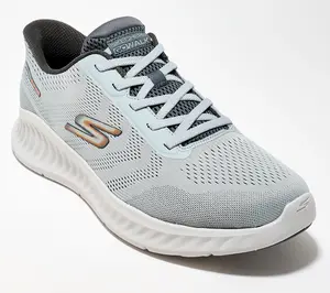 Skechers Men's Slip-ins GO WALK Now Vegan Washable Sneakers-Payton