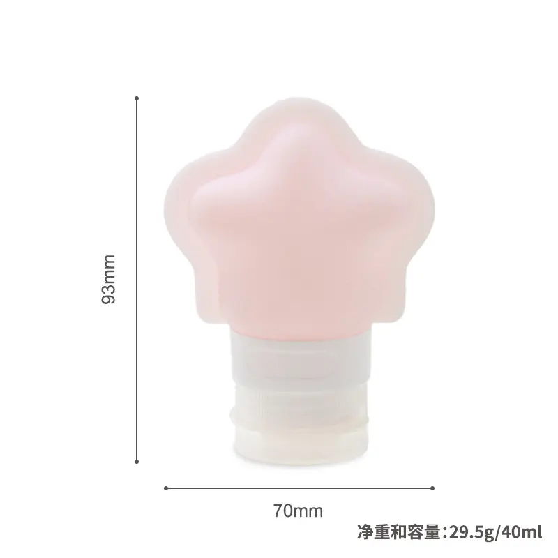 Travel Silicone Refillable Bottles, Portable Leak-Proof Containers for Shampoo, Conditioner and Body Wash Travel Silicone Refillable Bottles, Portable Leak-Proof Containers for Shampoo, Conditioner and Body Wash