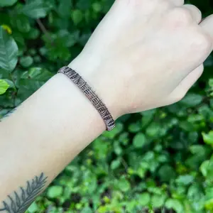 Woven Copper Wire Bracelet