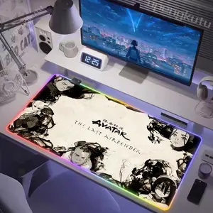 Avatar The Last Airbender  Mouse Pad Anti-slip rubber base, high-definition mouse pad suitable for PCs, computers, and workspaces - an ideal gift for gamers and anime fans - a sturdy and durable work or play mat for tech enthusiasts.