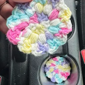 Crochet Car Coaster
