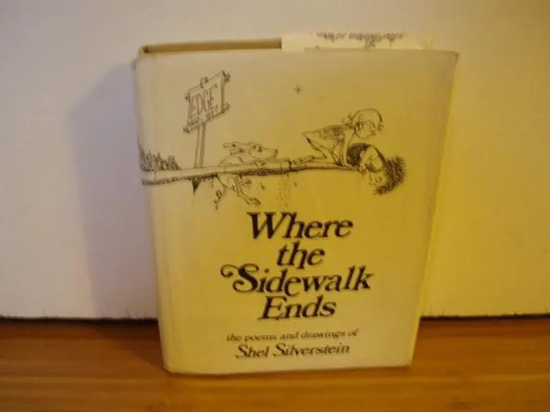USED Book - Where the Sidewalk Ends by Shel Silverstein (Hardcover) - english