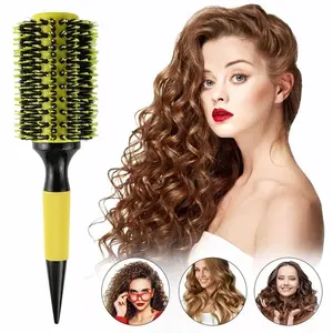Hair Styling Comb, 1 Count Efficient Heat Conduction Hair Comb, Fluffy Hair Comb, Wave Brush, Curly Hair Brush, Fashion Hair Brush, Suitable for All Hairstyles