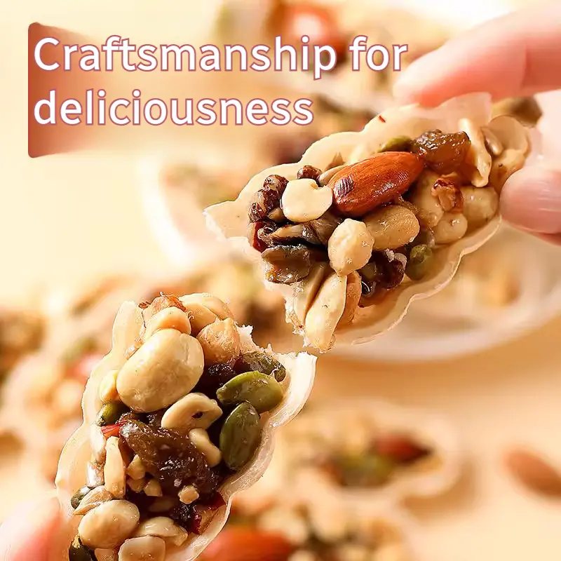Eight Treasure Nut Boat Tart – Made with whole, large nuts! Visible Health