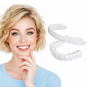 【3 Pairs】Snap-On Teeth Instant Whitening Temporary Teeth Repair Kit Smile Beautiful Snapping instants 2026 New Smile Hack Non-Medical