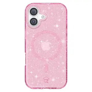 Pink Stardust Glitter iPhone Case