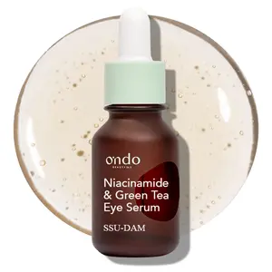 Ondo Beauty 36.5 Niacinamide & Green Tea Eye Serum | Brighten & Depuff 0.52 fl.oz.