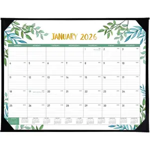2026 Desk Calendar - Desk Calendar 2026 Large 22'' x 17'', from January 2026 to December 2026, 12 Months Calendar with Protect Corner