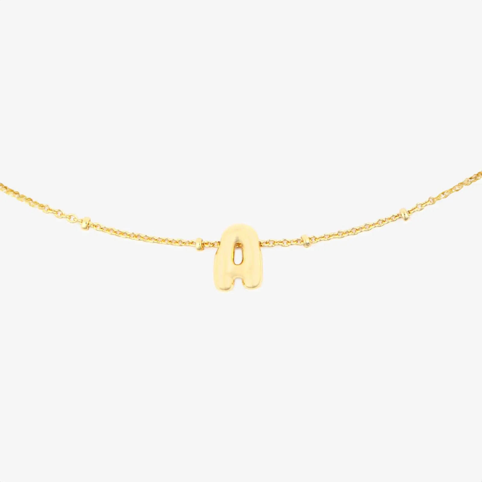 Alphabet Satellite Chain Choker Alphabet Satellite Chain Choker