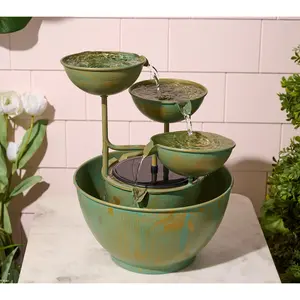 Bernini Loreto 3-Tier Metal Fountain