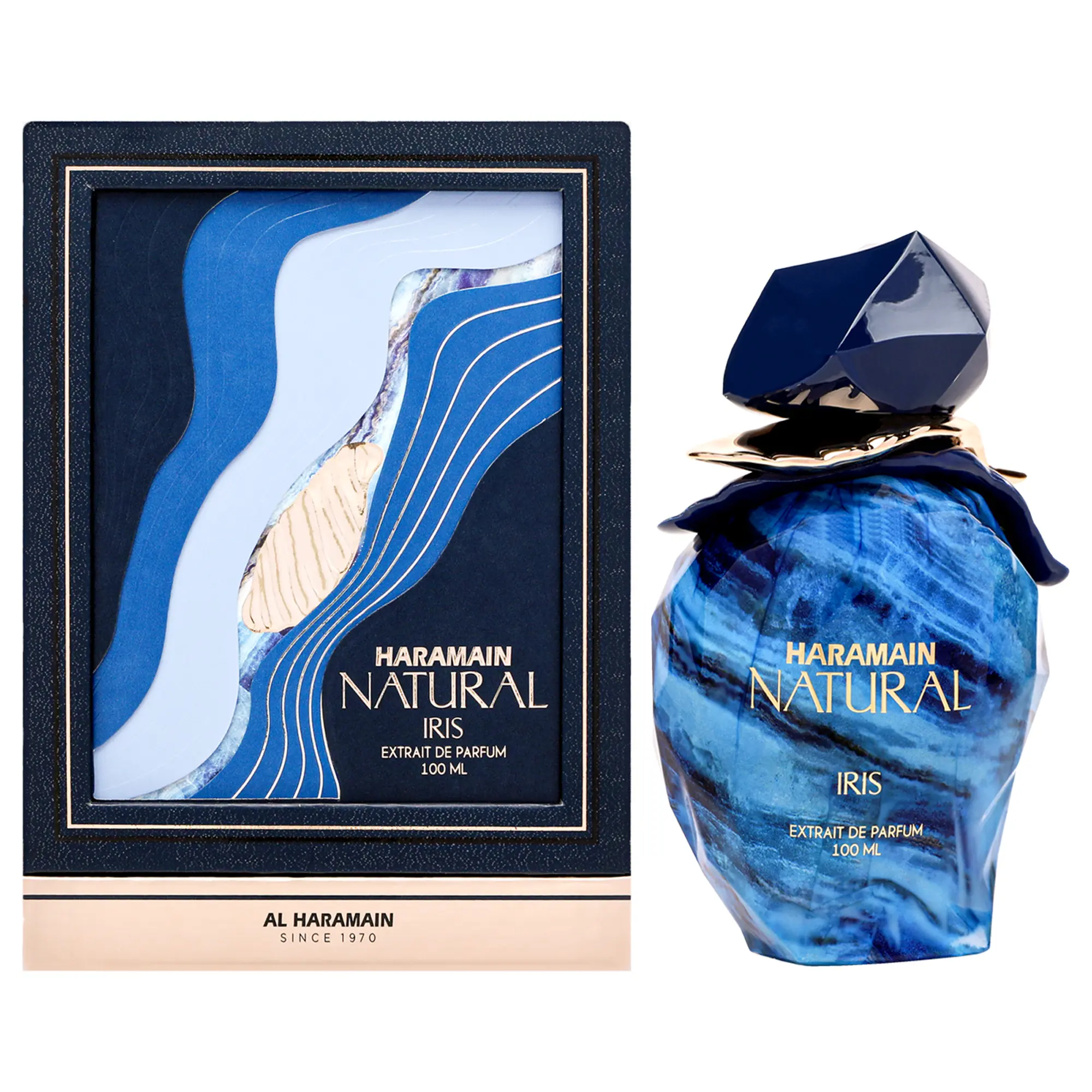 Natural - Iris by Al Haramain for Unisex - 3.33 oz Extrait De Parfum Spray Natural - Iris by Al Haramain for Unisex - 3.33 oz Extrait De Parfum Spray