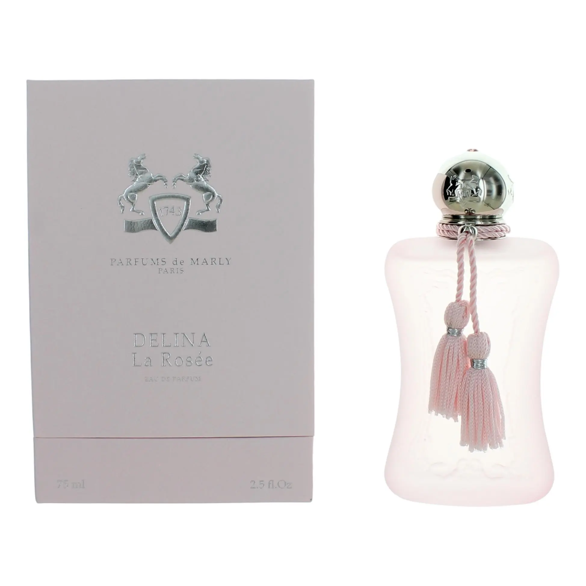 Parfums de Marly Delina La Rosee EDP Spray - 2.5 fl oz Fresh Floral Fruity Women's Fragrance for Female Wear, See Product Packaging For Full Ingredient List