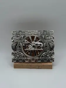 Buckle- Silver Cowboy Praying "belt not included"